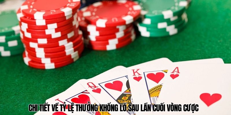 Chi tiết về tỷ lệ thưởng khổng lồ sau lần cuối vòng cược